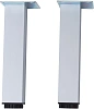 Ножки для мебели Aquanet 200 мм 00337477, 2 шт. хром матовый