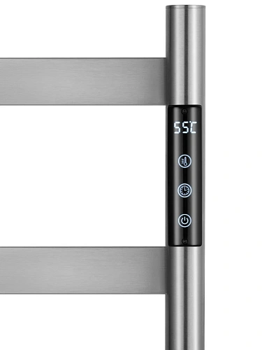 Полотенцесушитель электрический Wonzon & Woghand напольный, брашированный никель (WW-A407-BR) Полотенцесушитель электрический Wonzon & Woghand напольный, брашированный никель (WW-A407-BR)