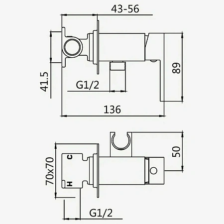 Гигиенический душ BOCH MANN RESIA BM10415 W CK-P11W из латуни, с шлангом 120 см, белый Гигиенический душ BOCH MANN RESIA BM10415 W CK-P11W из латуни, с шлангом 120 см, белый