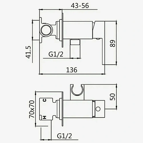 Гигиенический душ BOCH MANN RESIA BM10413 B CK-P11B из латуни, с шлангом 120 см, черный Гигиенический душ BOCH MANN RESIA BM10413 B CK-P11B из латуни, с шлангом 120 см, черный