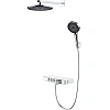 Душевая система BERGES MORANS 075003 с изливом и термостатом, хром Душевая система BERGES MORANS 075003 с изливом и термостатом, хром