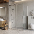 Детальная картинка товара «душевой уголок belbagno luce-ah-1-130/100-c-cr»