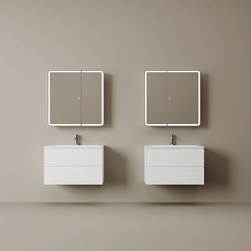 Зеркальный шкаф SANCOS Diva 800х149х800 DIV800 с подсветкой Зеркальный шкаф SANCOS Diva 800х149х800 DIV800 с подсветкой