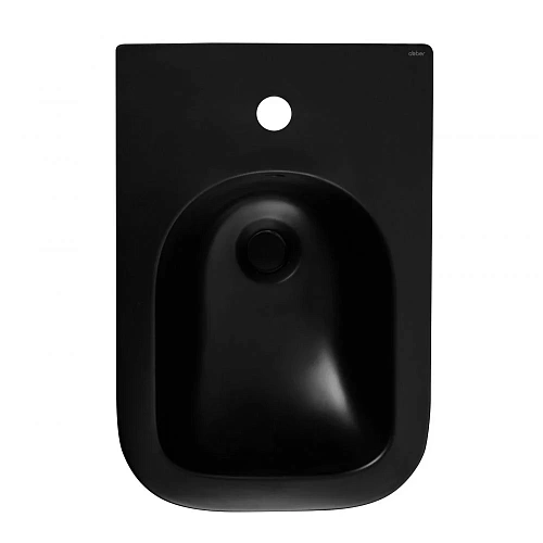 Биде подвесное ABBER Rechteck AC1250MB черное матовое Биде подвесное ABBER Rechteck AC1250MB черное матовое