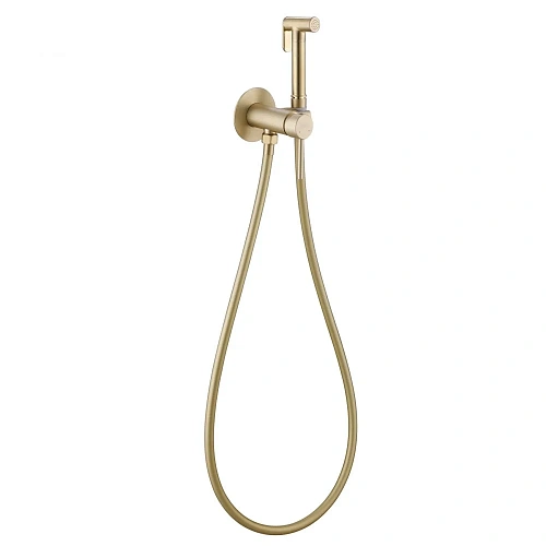 Гигиенический душ ABBER Wasser Kreis AF8125G золото матовое Гигиенический душ ABBER Wasser Kreis AF8125G золото матовое