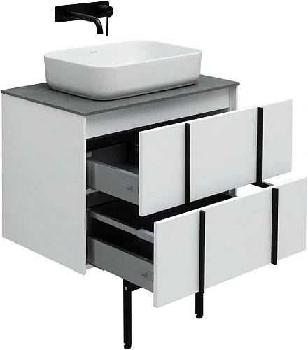 Тумба под раковину Allen Brau Reality 70 1.32004.WM белый матовый Тумба под раковину Allen Brau Reality 70 1.32004.WM белый матовый