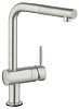 Картинка анонса товара «смеситель для кухни grohe minta touch, суперсталь (31360dc1) сенсорный»
