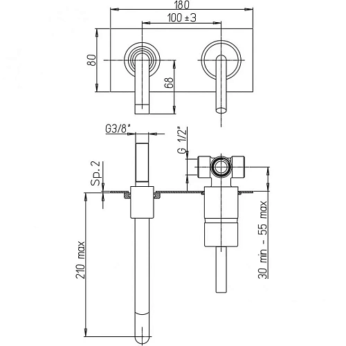 Смеситель для кухни Paini Pilot 04AV543KM Смеситель для кухни Paini Pilot 04AV543KM