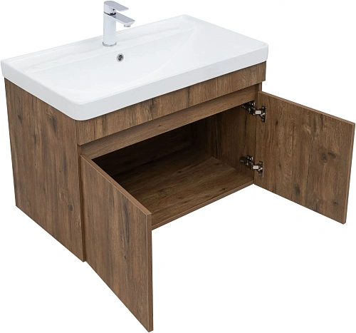 Тумба под раковину Aquanet Оптима 80 00344797 дуб рустикальный Тумба под раковину Aquanet Оптима 80 00344797 дуб рустикальный