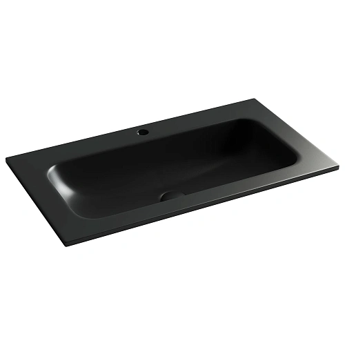 Раковина Ceramica Nova Grace CN7012MB накладная c отверстием под смеситель, 810x457x137мм, черный матовый Раковина Ceramica Nova Grace CN7012MB накладная c отверстием под смеситель, 810x457x137мм, черный матовый