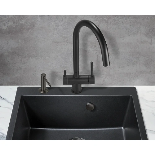 Смеситель для кухни Milacio Ultra ( MCU.554.TB ) Total Black Смеситель для кухни Milacio Ultra ( MCU.554.TB ) Total Black