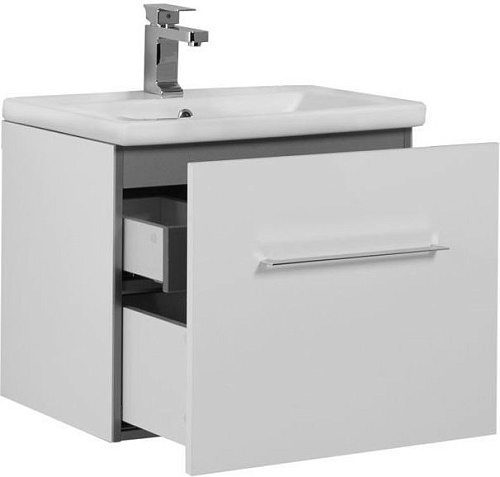Тумба под раковину Aquanet Порто 60 белый 00195730 Тумба под раковину Aquanet Порто 60 белый 00195730