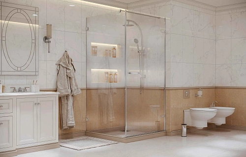 Душевой уголок Ambassador Abner 10011101R (900x900x2000) Душевой уголок Ambassador Abner 10011101R (900x900x2000)