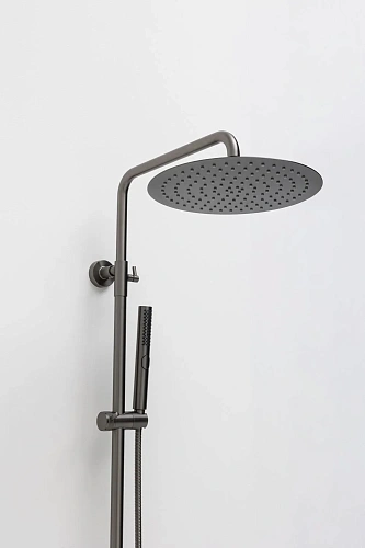 Душевая система Allen Brau Priority 5.31С10-MG графит браш Душевая система Allen Brau Priority 5.31С10-MG графит браш