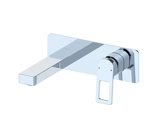 Смеситель для раковины Wonzon & Woghand встраиваемый, хром (WW-88869010-CR) Смеситель для раковины Wonzon & Woghand встраиваемый, хром (WW-88869010-CR)