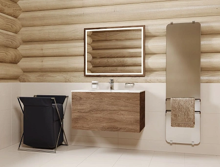 Зеркало Allen Brau Glority 90 1.35005.NW дуб антик Зеркало Allen Brau Glority 90 1.35005.NW дуб антик