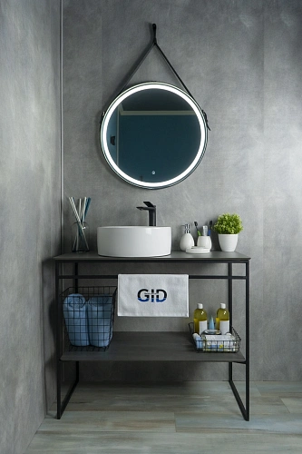 Раковина Gid N9011 51105 накладная белая 40x40x15 Раковина Gid N9011 51105 накладная белая 40x40x15