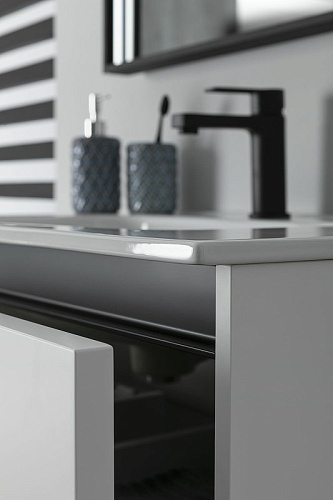 Тумба под раковину De Aqua Ариетта NEW 60 белый матовый 00265579 Тумба под раковину De Aqua Ариетта NEW 60 белый матовый 00265579