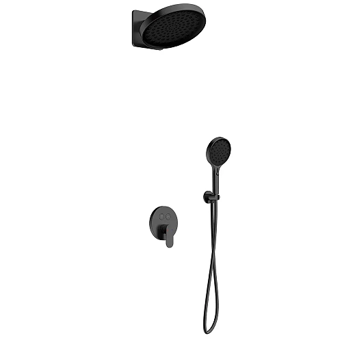 Душевая система AQUAme AQM 8402GM встраиваемая, Gun metal AQM8402GM Душевая система AQUAme AQM 8402GM встраиваемая, Gun metal AQM8402GM