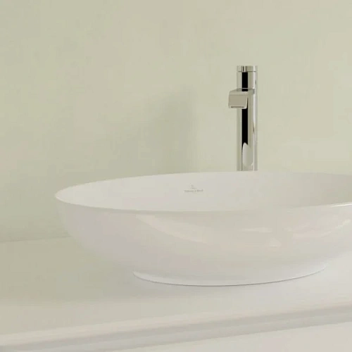 Раковина Villeroy & Boch Loop&Friends 56 x 38 см 4A470001 накладная Раковина Villeroy & Boch Loop&Friends 56 x 38 см 4A470001 накладная