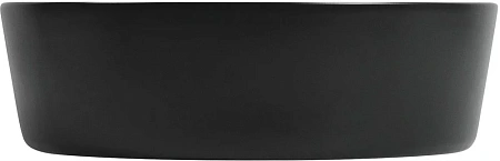 Раковина Aquanet Moon-2-MB 43 накладная, черная матовая MOON-2-MB Раковина Aquanet Moon-2-MB 43 накладная, черная матовая MOON-2-MB