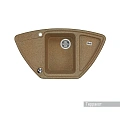 Кухонная мойка Aquaton Лория 1A715032LR270 из литого мрамора, угловая, терракотовая Кухонная мойка Aquaton Лория 1A715032LR270 из литого мрамора, угловая, терракотовая