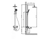 Картинка анонса товара «душевая система timo hette sx-1021/00 хром sx-1021/00 chrome»