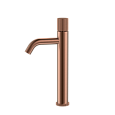 Детальная картинка товара «смеситель для раковины boheme stick 122-cb.3 copper brushed linea»