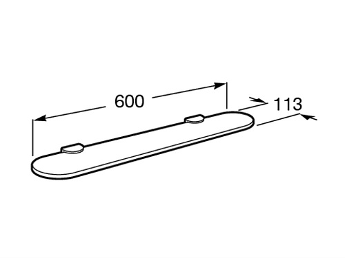 Полка Roca Hotels 816372001 Полка Roca Hotels 816372001
