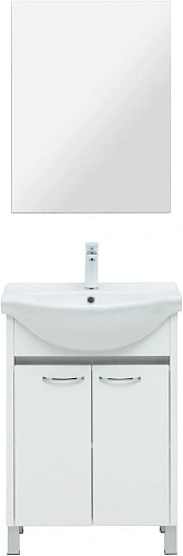 Тумба под раковину Aquanet Донна 60 белый глянец 00294390 напольная Тумба под раковину Aquanet Донна 60 белый глянец 00294390 напольная