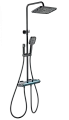 Душевая система Wonzon & Woghand с термостатом, черный матовый (WW-B4174-MB) Душевая система Wonzon & Woghand с термостатом, черный матовый (WW-B4174-MB)