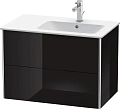 Тумба под раковину Duravit XSquare XS417704040 подвесная 81 см черный глянцевый Тумба под раковину Duravit XSquare XS417704040 подвесная 81 см черный глянцевый