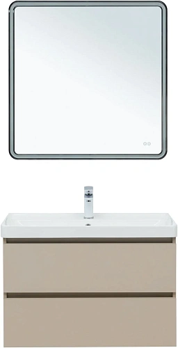 Тумба под раковину Aquanet Вега 2.0 80 бежевый 00337943 подвесная Тумба под раковину Aquanet Вега 2.0 80 бежевый 00337943 подвесная