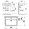 Раковина Laufen Pro A 8.1895.3.000.104.1 (650х480) Раковина Laufen Pro A 8.1895.3.000.104.1 (650х480)