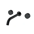 Смеситель для раковины Boheme Stick 152-2-B.4 встраиваемый SPIRALE на 3 отверстия BLACK Смеситель для раковины Boheme Stick 152-2-B.4 встраиваемый SPIRALE на 3 отверстия BLACK