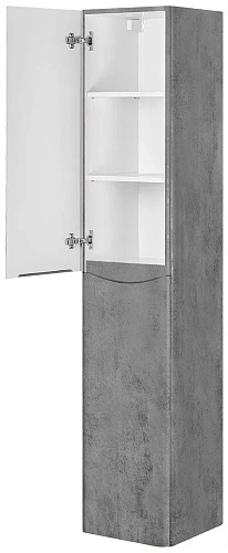 Шкаф-пенал Vincea Paola VSC-2P170BT-R 1700x350x350, Beton, правый Шкаф-пенал Vincea Paola VSC-2P170BT-R 1700x350x350, Beton, правый