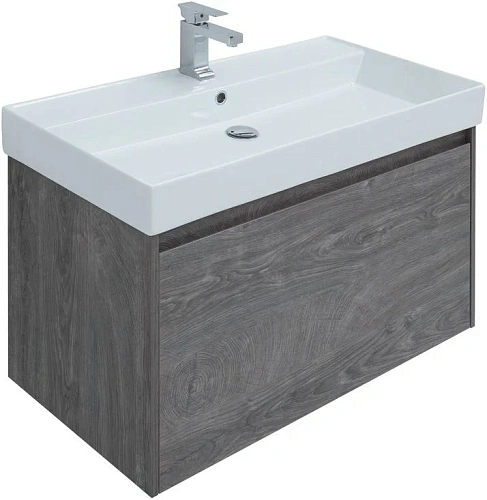 Тумба под раковину Aquanet Nova Lite 100 дуб рошелье (1 ящик) 00242579 Тумба под раковину Aquanet Nova Lite 100 дуб рошелье (1 ящик) 00242579