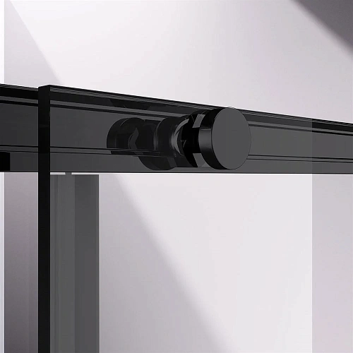 Душевой уголок Slim-N VSR-4SN8011CLB, 1100x800, черный, стекло прозрачное Душевой уголок Slim-N VSR-4SN8011CLB, 1100x800, черный, стекло прозрачное