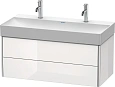 Тумба под раковину Duravit XSquare XS416302222 подвесная 98 см белая глянцевый Тумба под раковину Duravit XSquare XS416302222 подвесная 98 см белая глянцевый