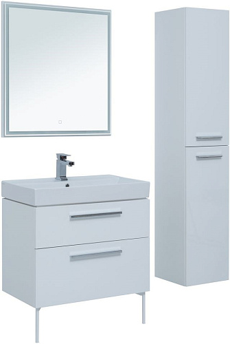 Тумба под раковину Aquanet Nova 75 белый (2 ящика) 00242262 Тумба под раковину Aquanet Nova 75 белый (2 ящика) 00242262