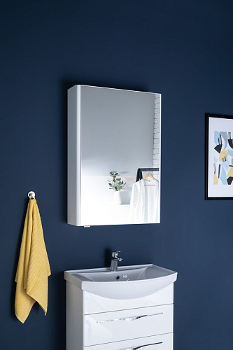 Зеркальный шкаф Aquanet Орлеан 60 белый 00183076 Зеркальный шкаф Aquanet Орлеан 60 белый 00183076