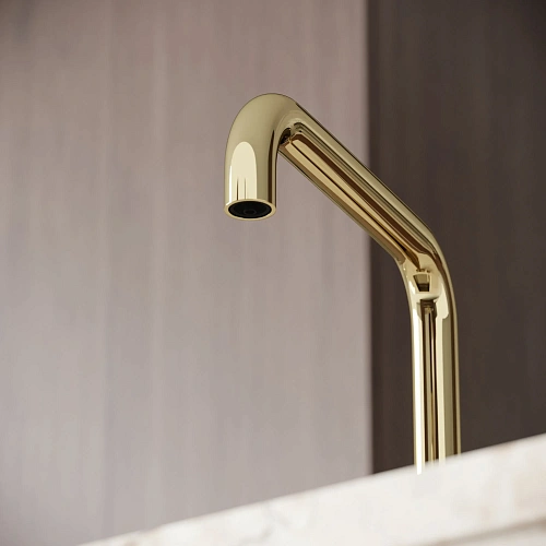 Смеситель для кухни SANCOS Vela SC4013ZG с возможностью подключения фильтра, полированное золото Смеситель для кухни SANCOS Vela SC4013ZG с возможностью подключения фильтра, полированное золото