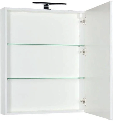 Зеркальный шкаф Aquanet Алвита 70 белый 00184038 Зеркальный шкаф Aquanet Алвита 70 белый 00184038
