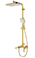 Душевая система Raglo R51.24.03, золотой сатин Душевая система Raglo R51.24.03, золотой сатин
