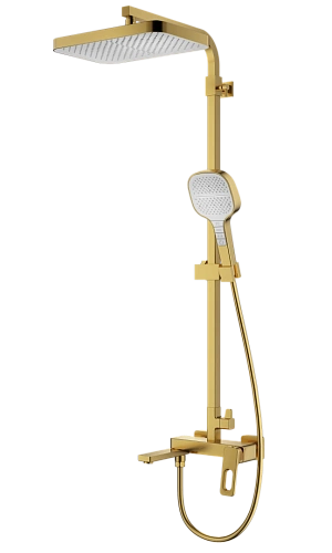 Душевая система Raglo R51.24.03, золотой сатин Душевая система Raglo R51.24.03, золотой сатин