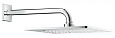 Верхний душ GROHE Rainshower F-series, 254х254 мм, с ограничением расхода воды, хром (26070000) Верхний душ GROHE Rainshower F-series, 254х254 мм, с ограничением расхода воды, хром (26070000)