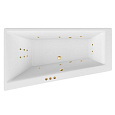 Акриловая ванна EXCELLENT Sfera Slim 170x100 левая SMART золото WAEX.SFL17S.SMART.GL Акриловая ванна EXCELLENT Sfera Slim 170x100 левая SMART золото WAEX.SFL17S.SMART.GL