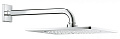 Верхний душ GROHE Rainshower F-series, 254х254 мм, с ограничением расхода воды, хром (26070000) Верхний душ GROHE Rainshower F-series, 254х254 мм, с ограничением расхода воды, хром (26070000)
