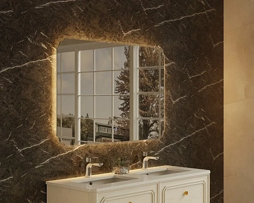Зеркало ArtDecco Eternal Aura 120 AEA12075M с подсветкой Зеркало ArtDecco Eternal Aura 120 AEA12075M с подсветкой