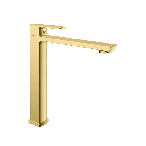 Смеситель для раковины Vincea Next VBF-1N2BG однорычажный, брашированное золото Смеситель для раковины Vincea Next VBF-1N2BG однорычажный, брашированное золото